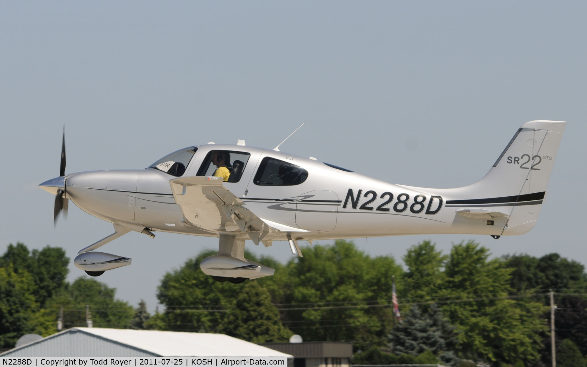 N2288D, Cirrus SR22 GTS C/N 3761, AIRVENTURE 2011