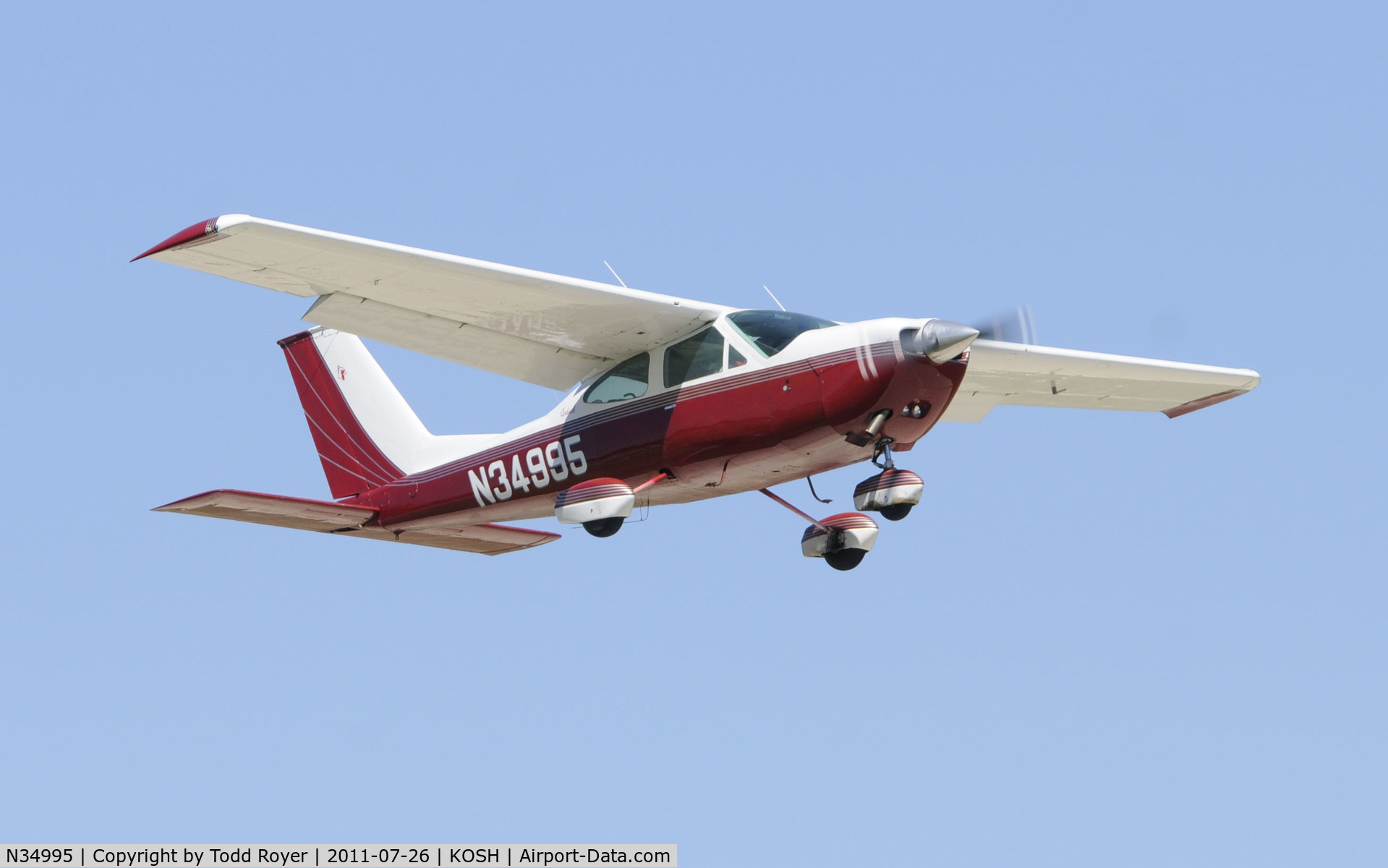 N34995, 1974 Cessna 177B Cardinal C/N 17702145, AIRVENTURE 2011
