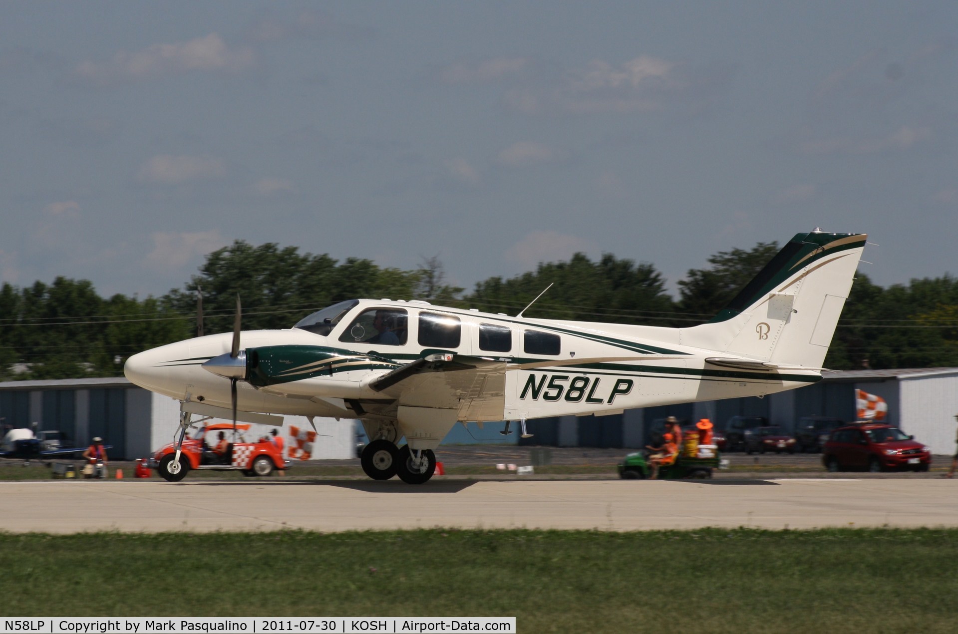 N58LP, 1985 Beech 58P Baron C/N TJ-481, Beech 58P