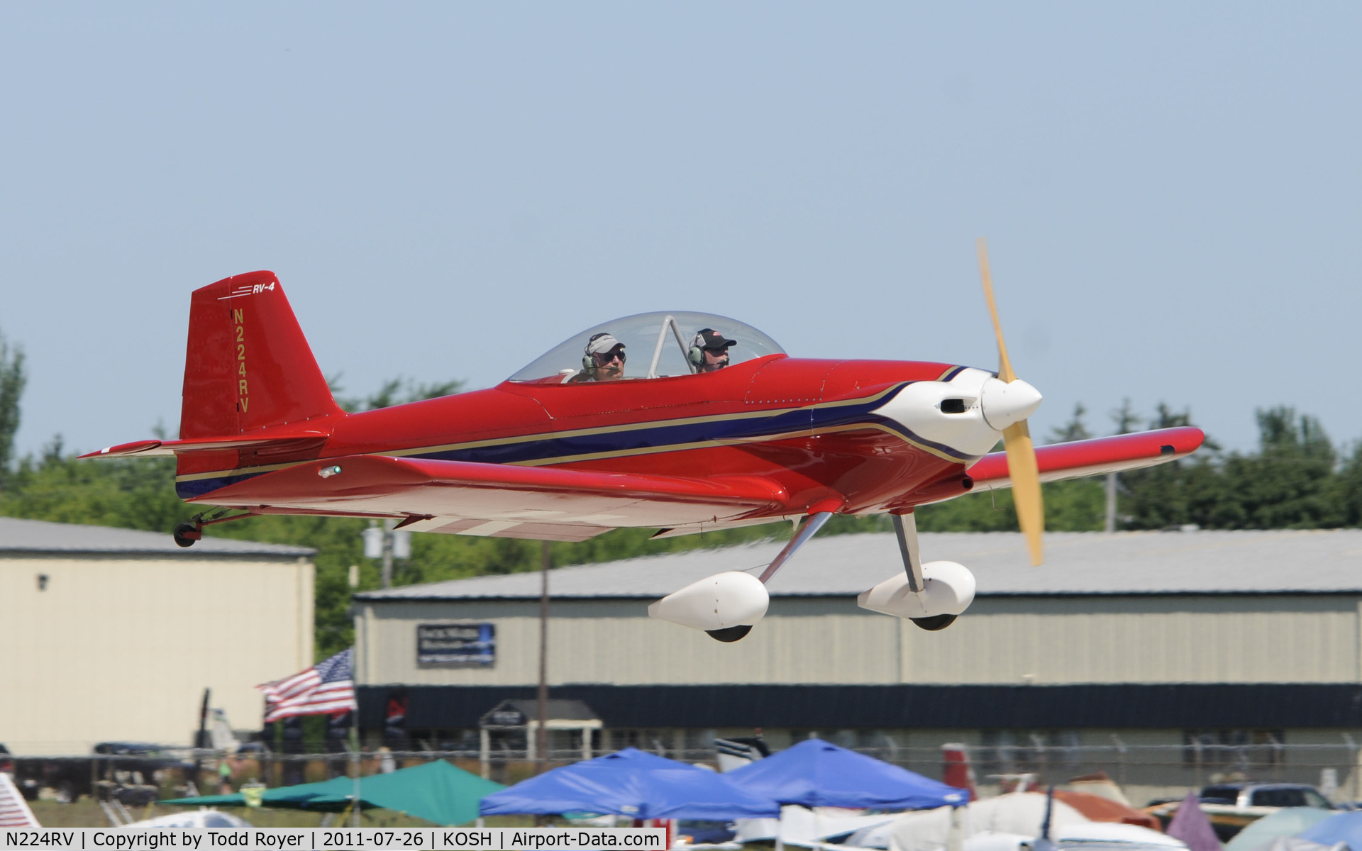 N224RV, 1999 Vans RV-4 C/N 1779, AIRVENTURE 2011