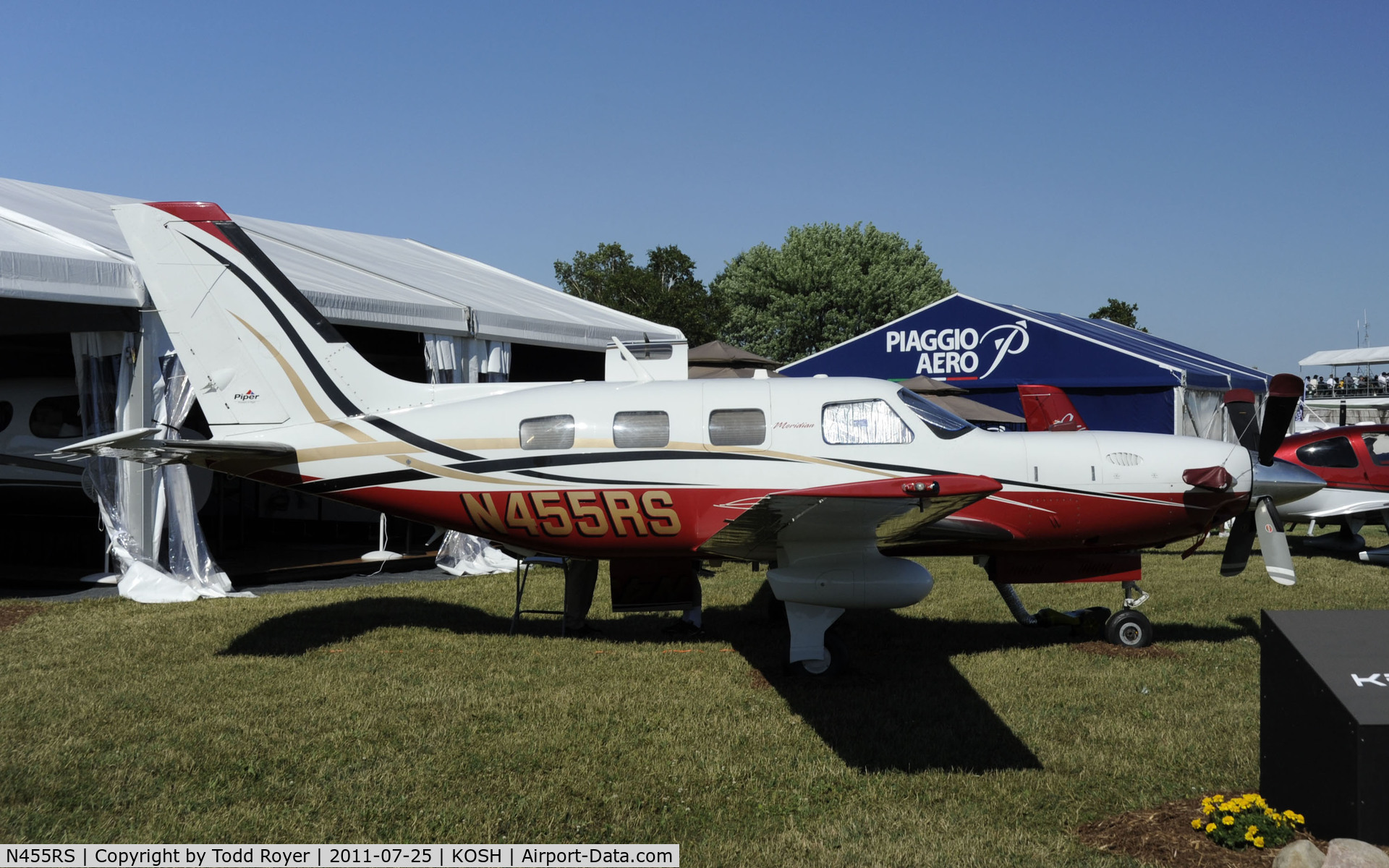 N455RS, 2005 Piper PA-46-500TP Malibu Meridian C/N 4697214, AIRVENTURE 2011