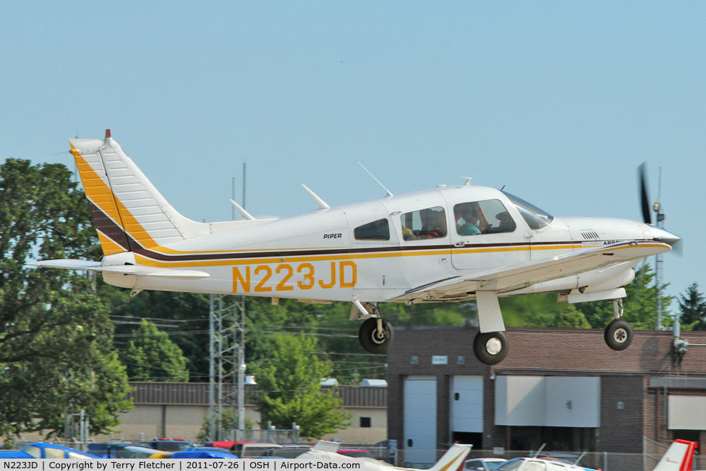 N223JD, 1977 Piper PA-28R-201T Cherokee Arrow III C/N 28R-7803042, Piper PA-28R-201T, c/n: 28R-7803042
at 2011 Oshkosh