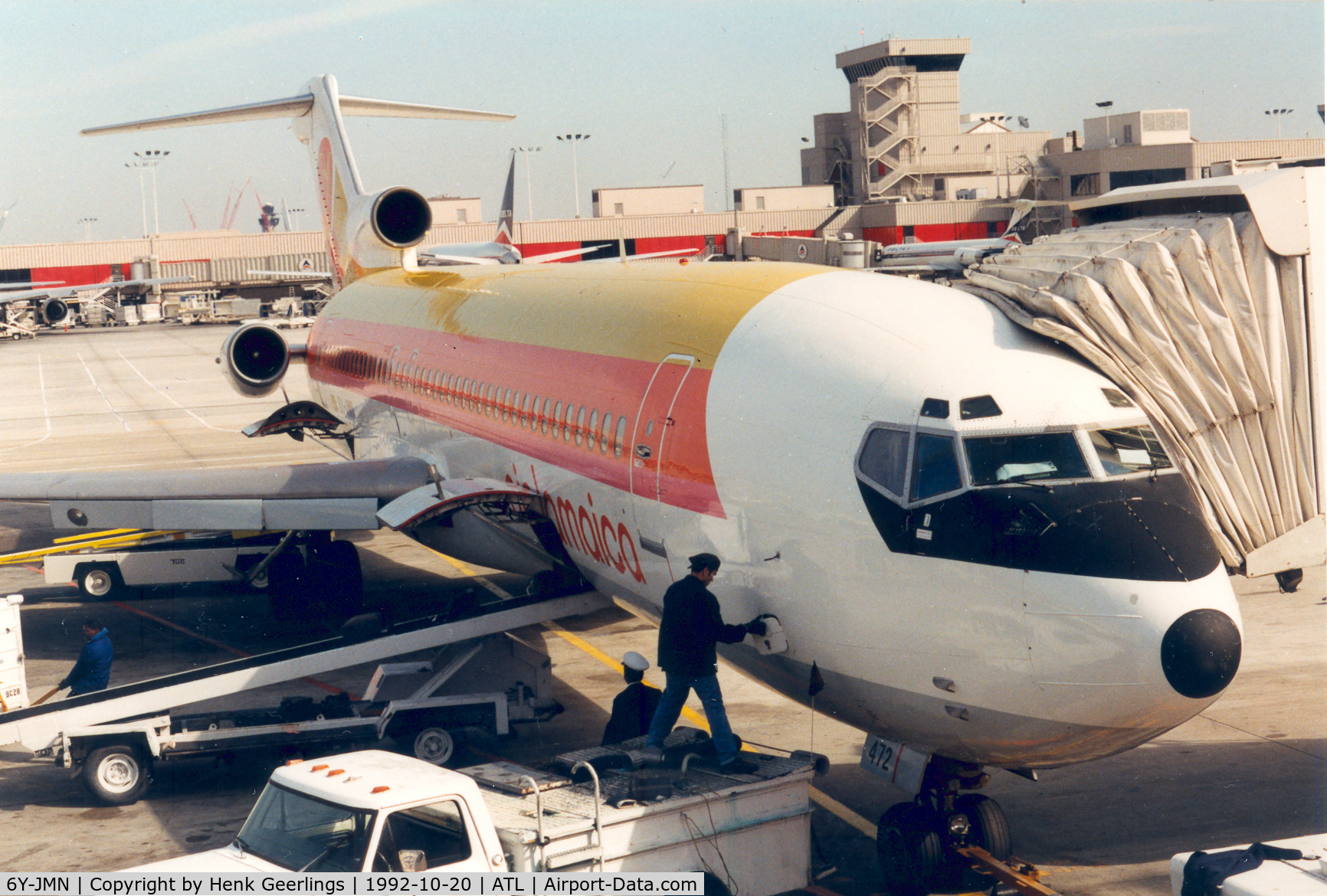 6Y-JMN, 1975 Boeing 727-2J0 C/N 21106, Air Jamaica
