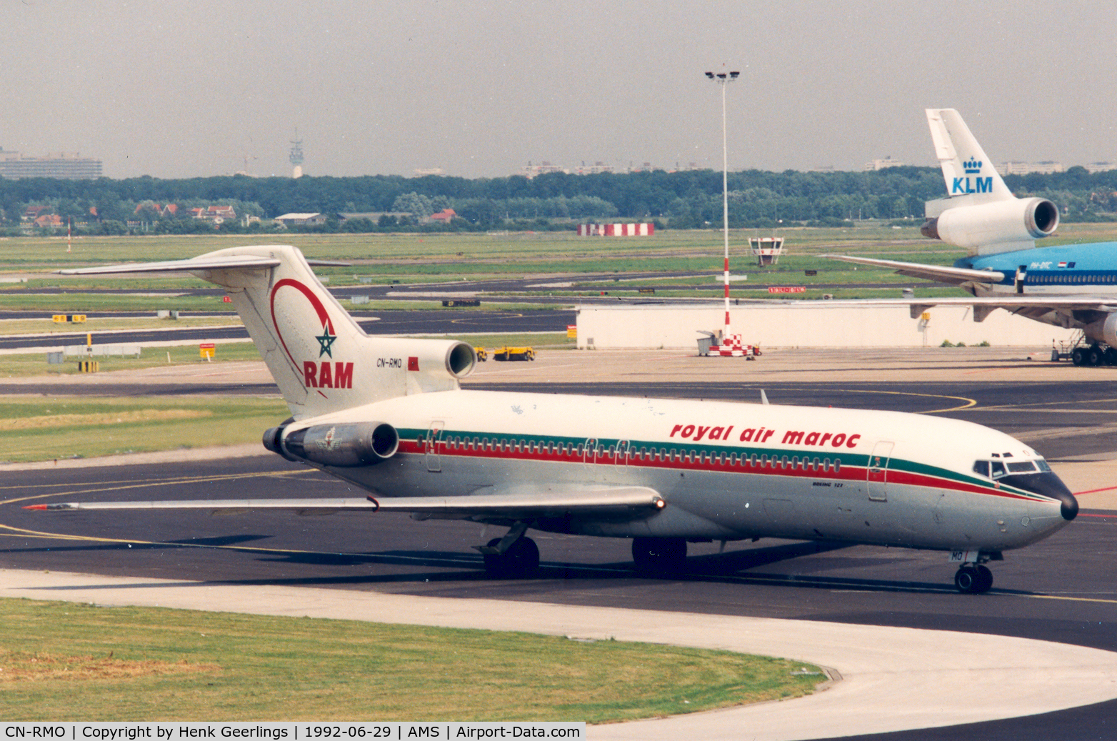 CN-RMO, 1976 Boeing 727-2B6 C/N 21297/1236, Royal Air Maroc