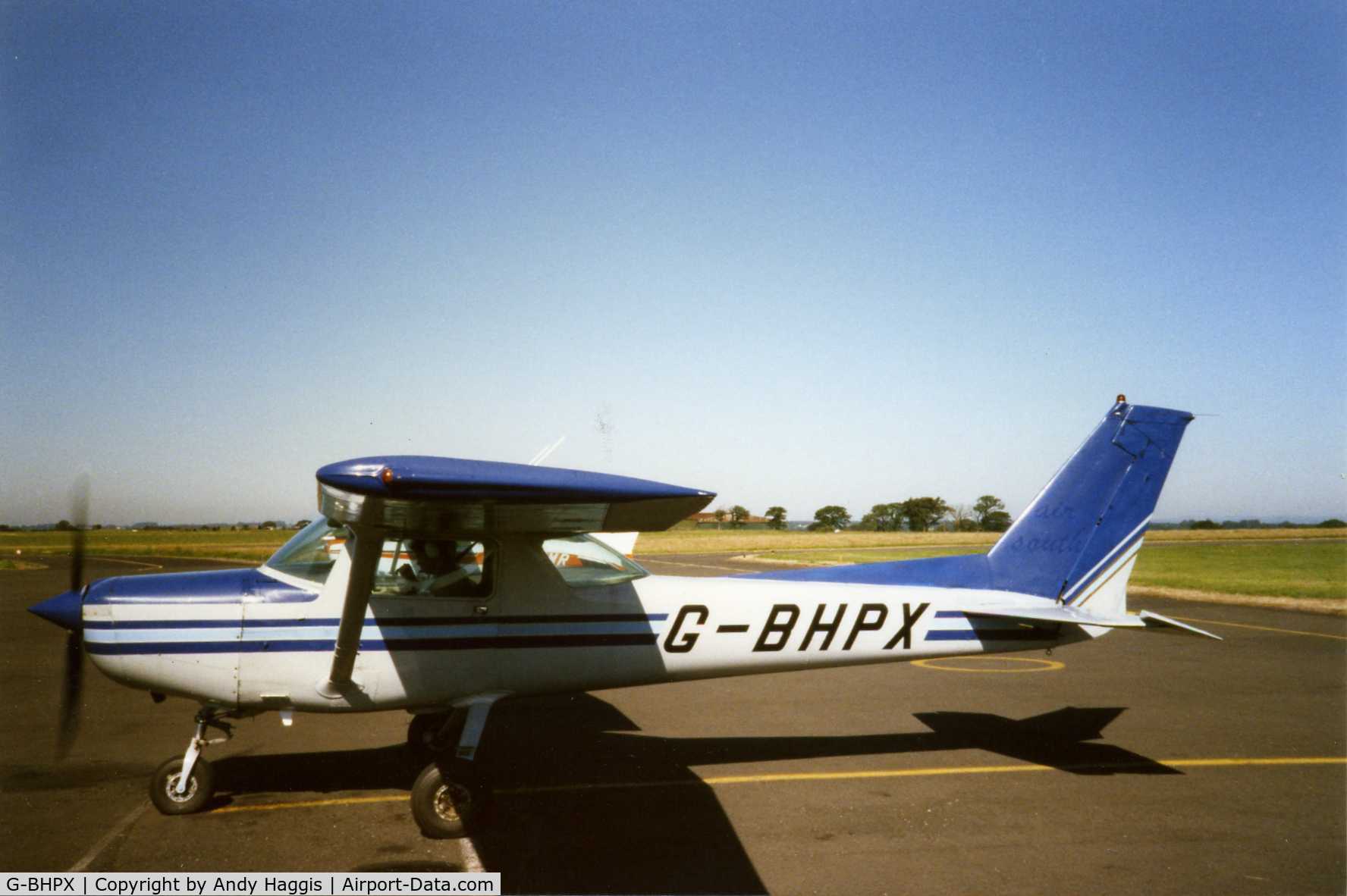 G-BHPX, 1978 Cessna 152 C/N 152-82994, Taken at Carlisle Airport, being used by Cumbria Aero Club, 1997