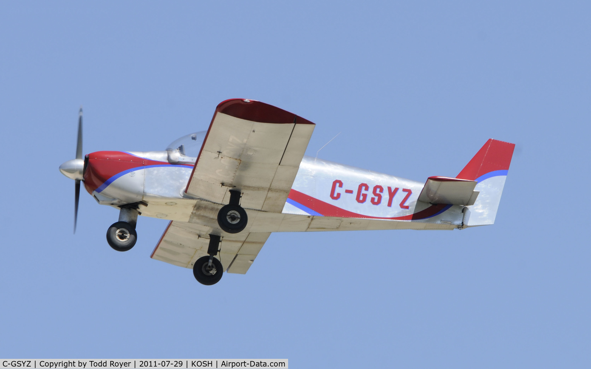 C-GSYZ, 1985 Zenair Zenith CH-250 C/N 2-805, AIRVENTURE 2011
