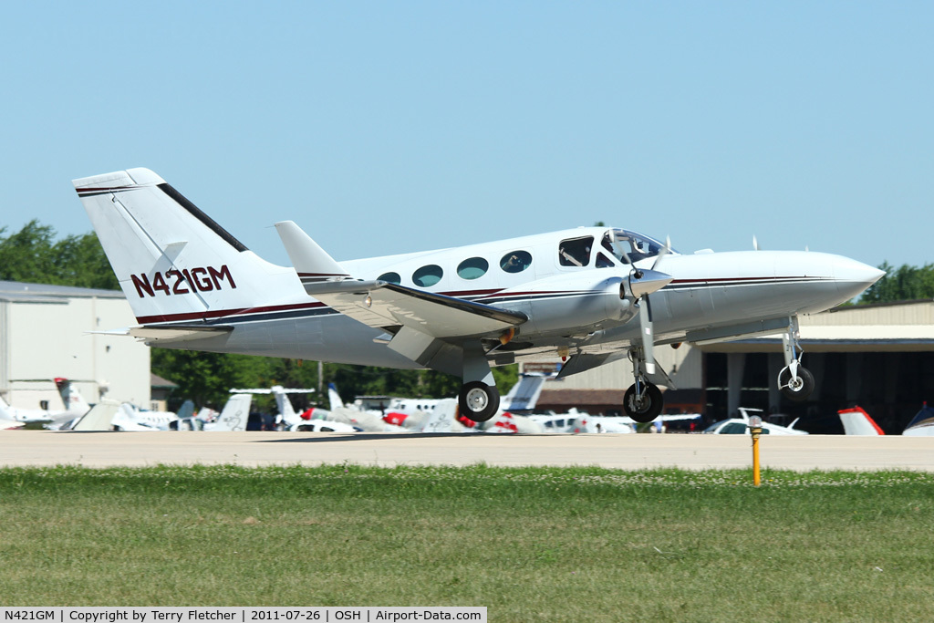 N421GM, 1976 Cessna 421C Golden Eagle C/N 421C0159, 1976 Cessna 421C, c/n: 421C0159
at 2011 Oshkosh