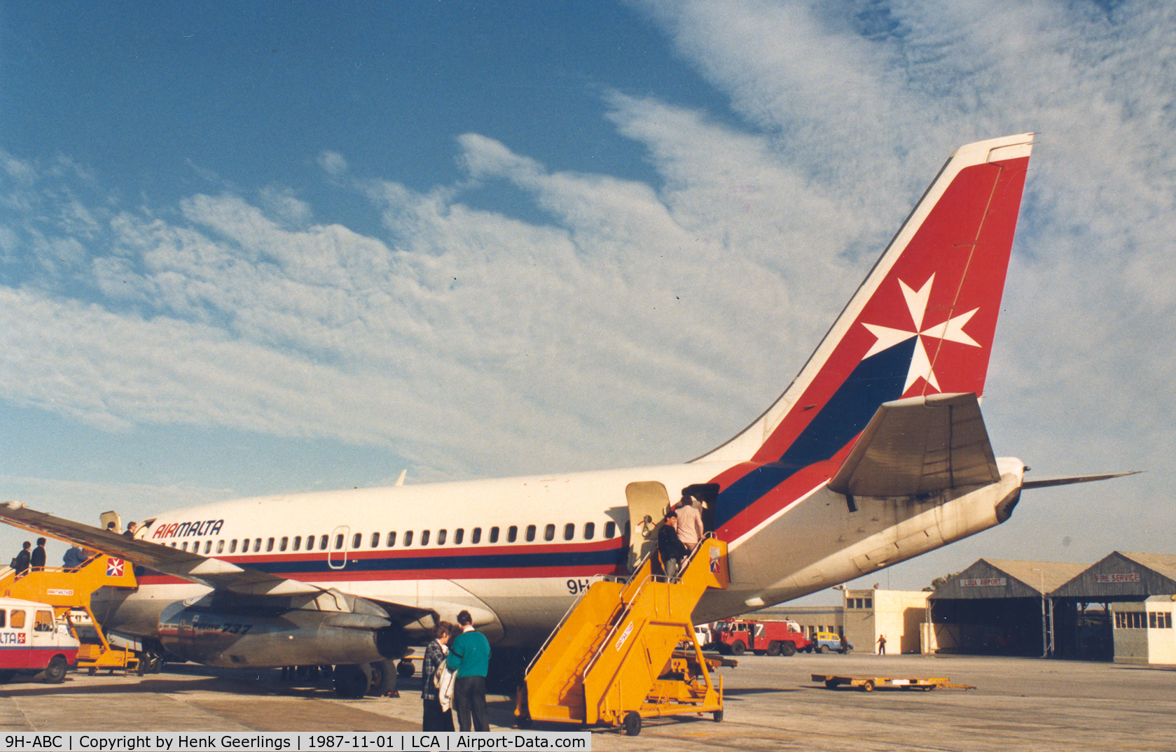 9H-ABC, 1983 Boeing 737-2Y5 C/N 23040, Air Malta