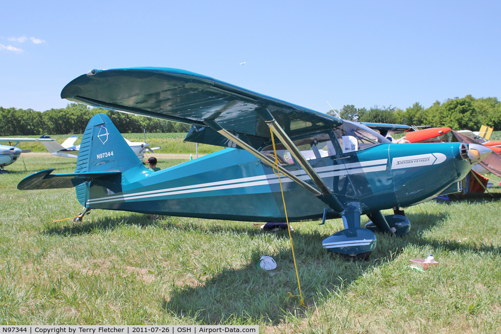 N97344, 1946 Universal Stinson 108 Voyager C/N 108-344, 1946 Universal Stinson 108, c/n: 108-344
at 2011 Oshkosh