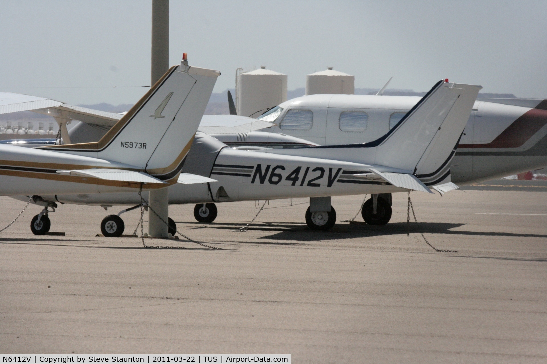 N6412V, 1980 Cessna 172RG Cutlass RG C/N 172RG0674, Taken at Tucson International Airport, in March 2011 whilst on an Aeroprint Aviation tour