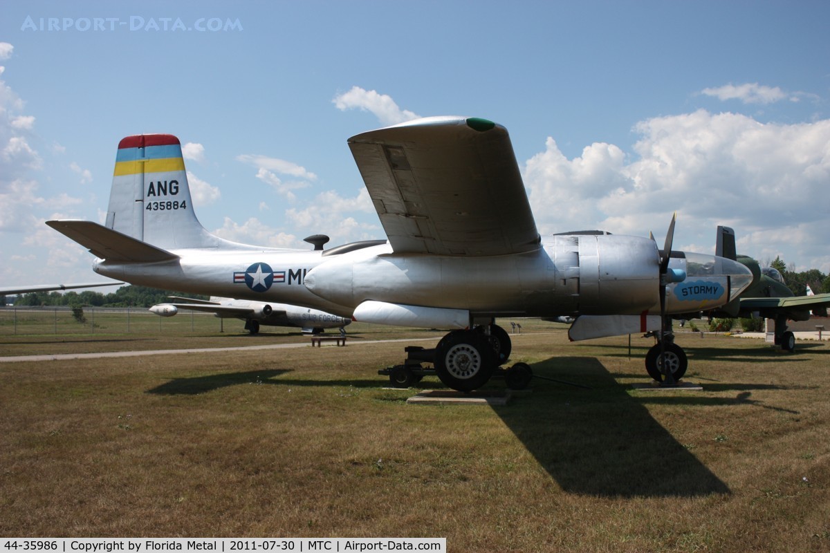 44-35986, 1944 Douglas A-26C Invader C/N 29265, Wearing false serial 44-35884.