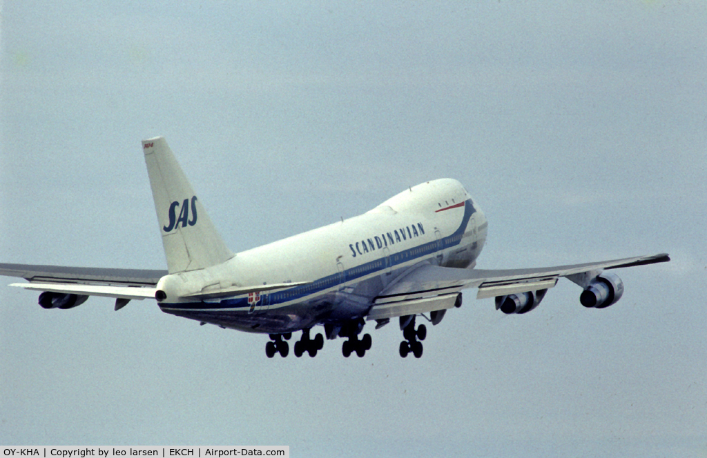 OY-KHA, 1971 Boeing 747-283B C/N 20121, T/O CPH Copenhagen Kastrup 11.71