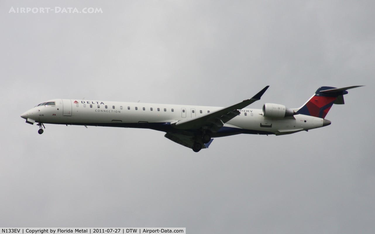 N133EV, 2009 Bombardier CRJ-900ER (CL-600-2D24) C/N 15222, ASA CRJ-900