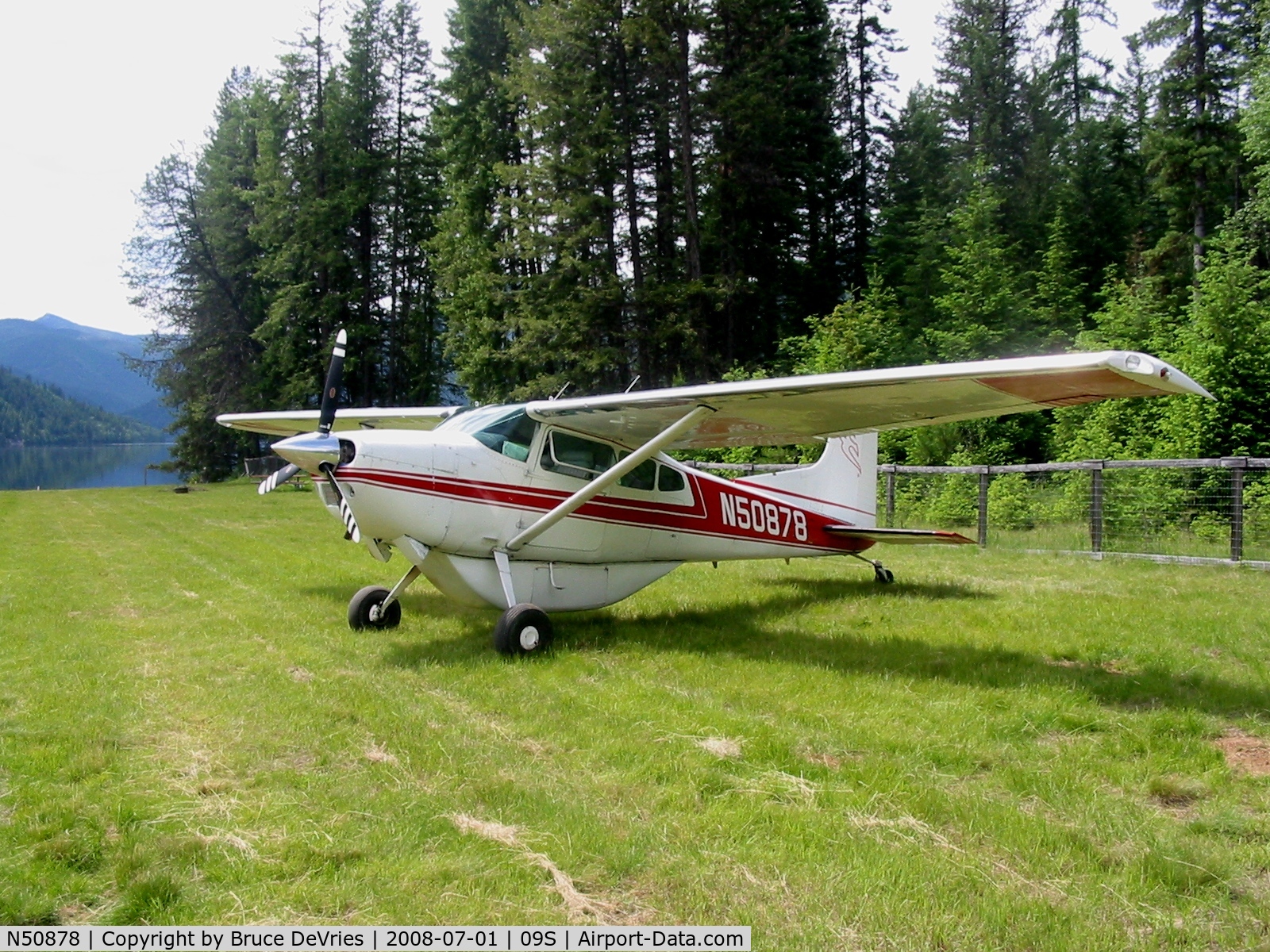 N50878, 1980 Cessna A185F Skywagon 185 C/N 18504060, wonderful aircraft, very successful in 3 years of mountain and unimproved airstrip instruction, based in Spokane, WA, Felts Field.