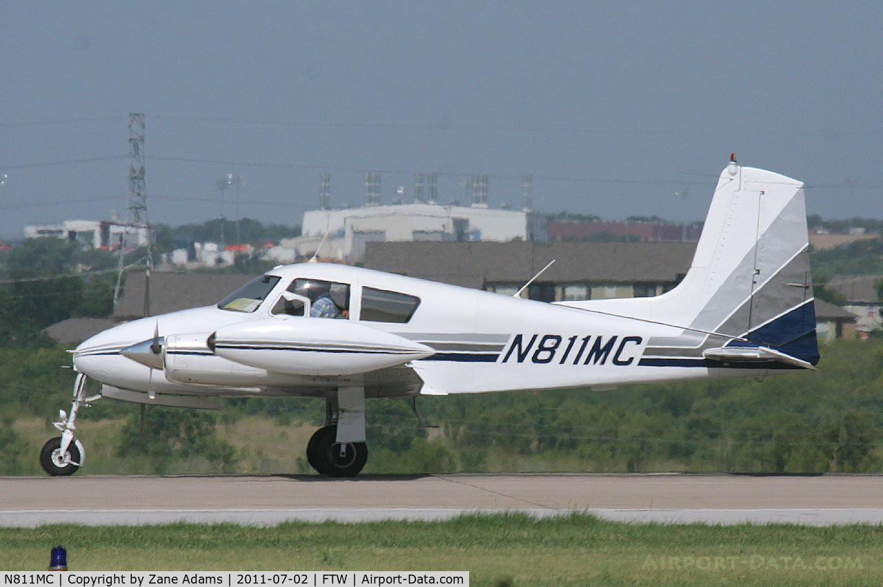 N811MC, 1956 Cessna 310 C/N 35272, At Meacham Field - Fort Worth, TX