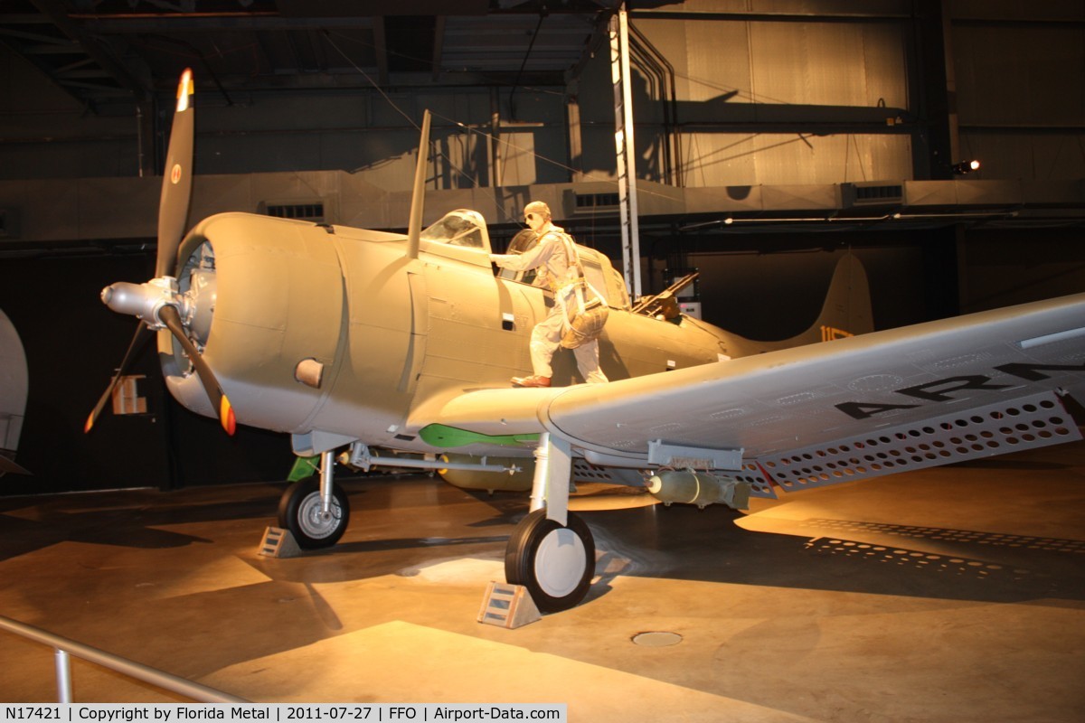 N17421, 1943 Douglas A-24B Banshee C/N 17421, A-24B similar to a Dauntless