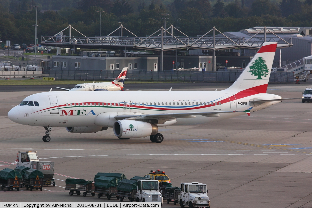 F-OMRN, 2010 Airbus A320-232 C/N 4339, Middle East Airlines, Airbus A320-232, CN: 4339