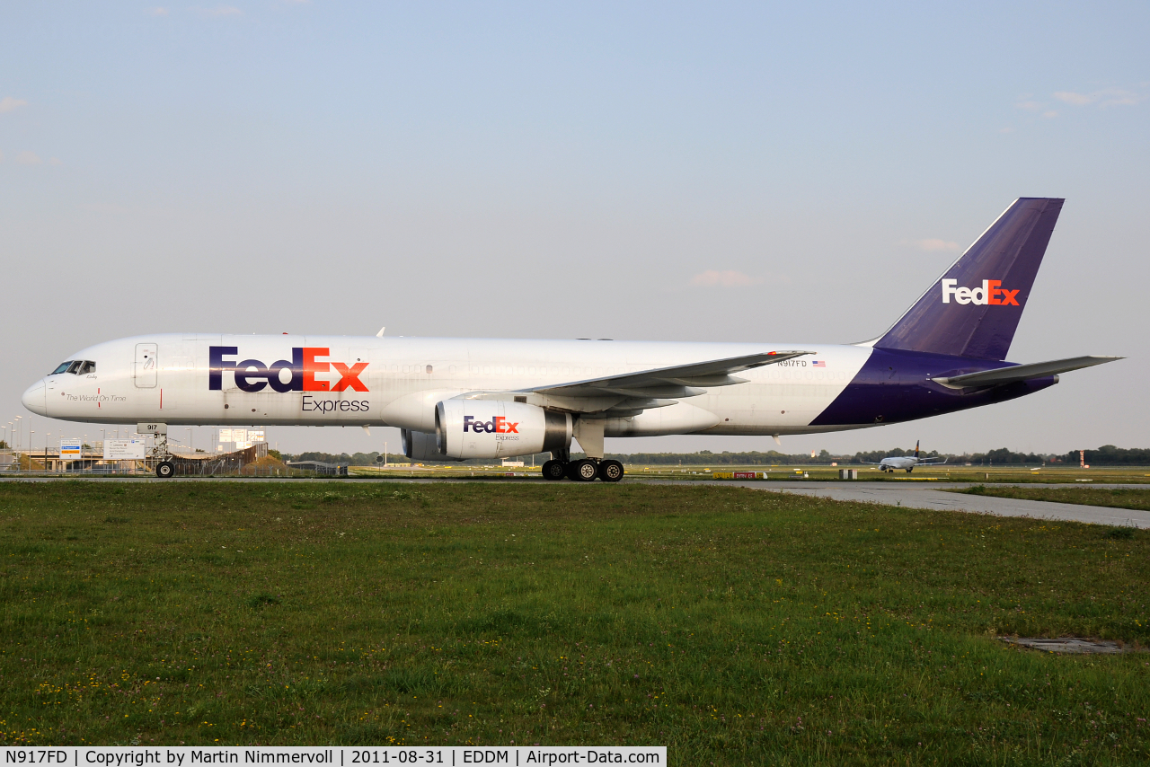 N917FD, 1989 Boeing 757-23A C/N 24291, FedEx