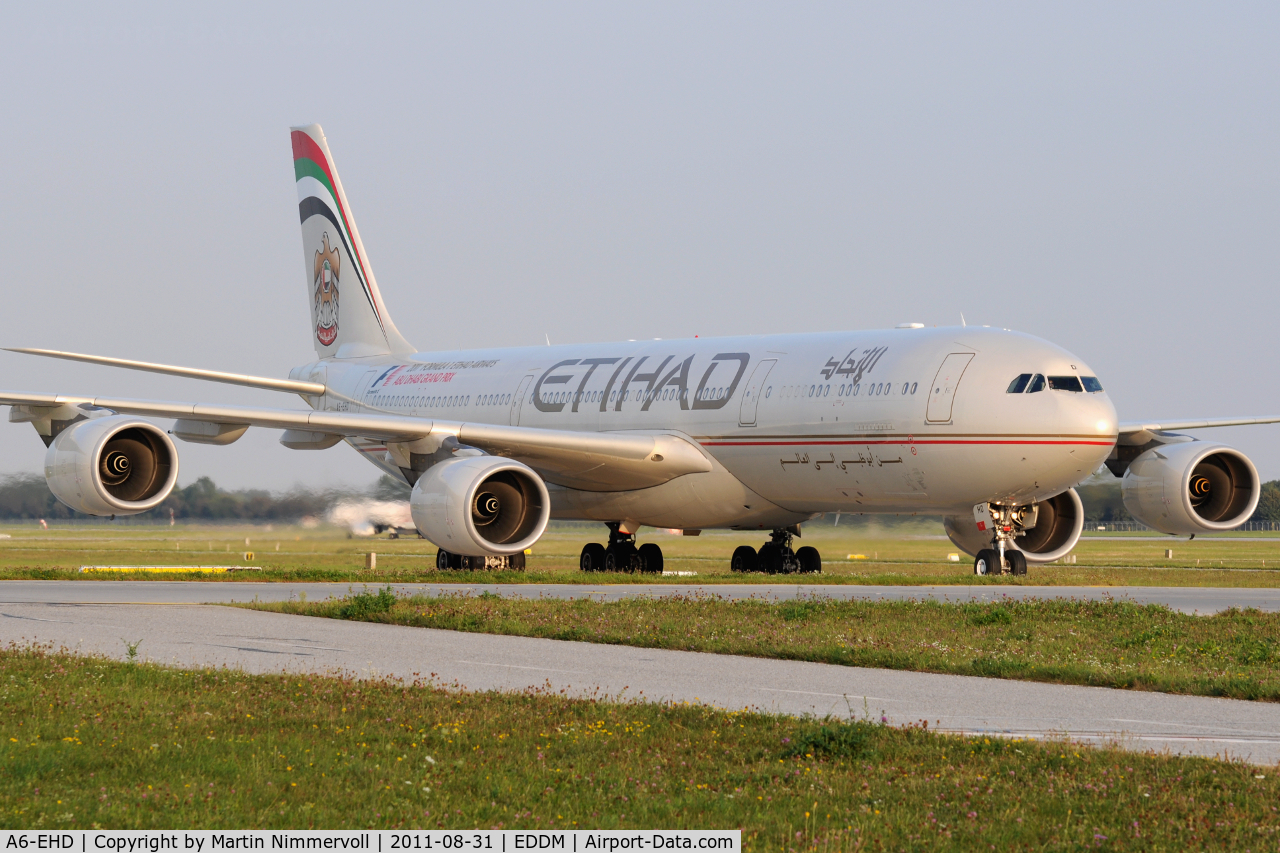 A6-EHD, 2006 Airbus A340-541 C/N 783, Etihad Airways