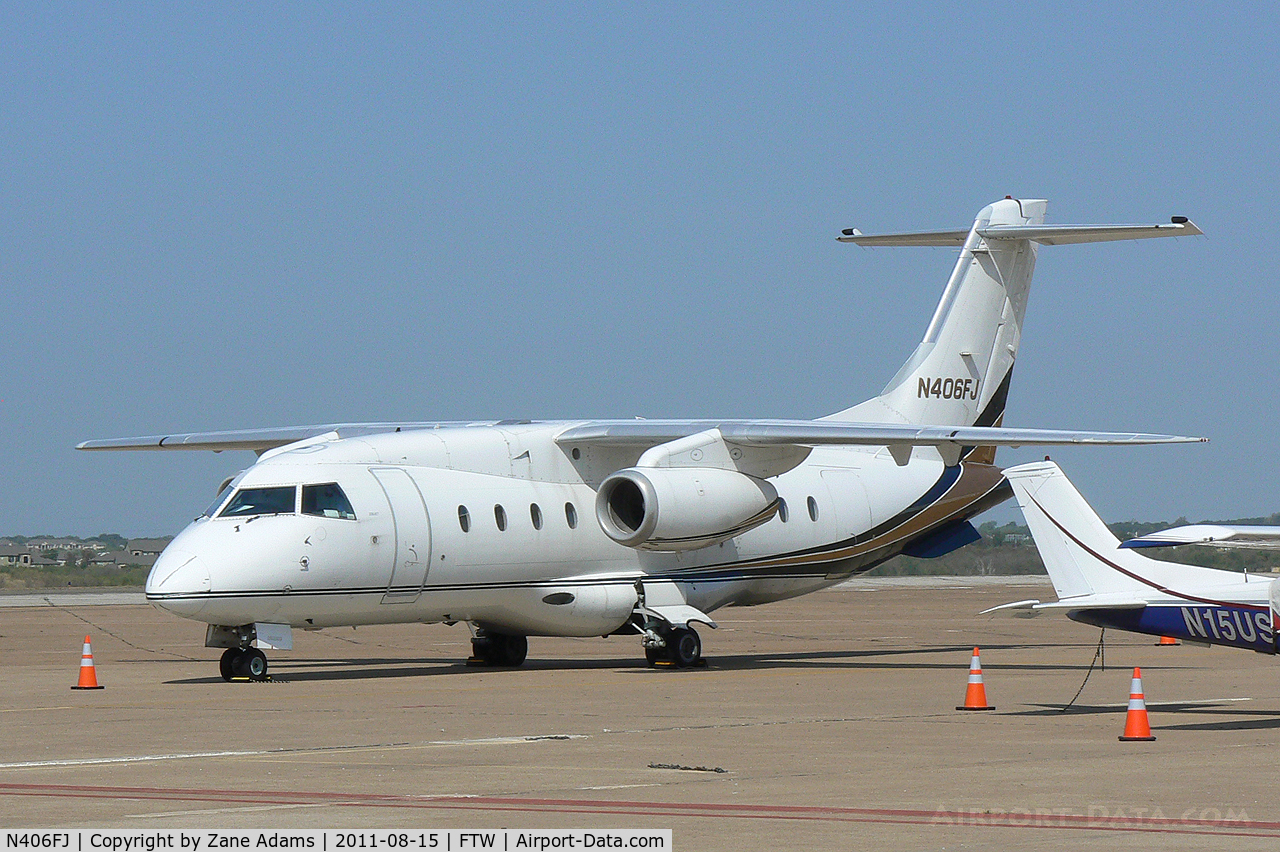 N406FJ, 2000 Fairchild Dornier 328-300 328JET C/N 3156, At Meacham Field - Fort Worth, TX