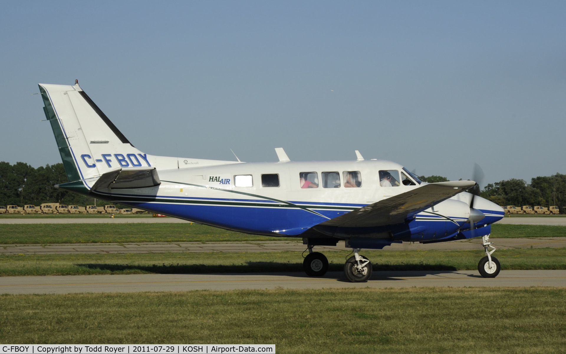 C-FBOY, 1968 Beech A65 Queen Air C/N LC 302, AIRVENTURE 2011