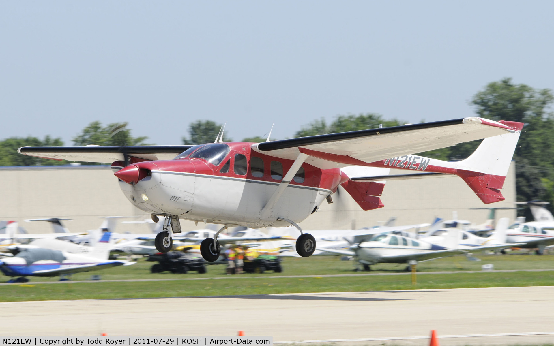 N121EW, Cessna P337H C/N P337-0336, AIRVENTURE 2011