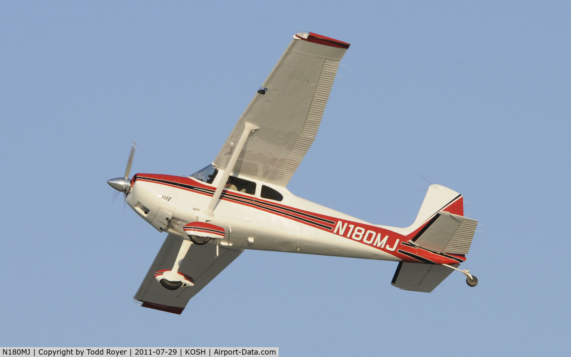 N180MJ, 1955 Cessna 180 C/N 31607, AIRVENTURE 2011