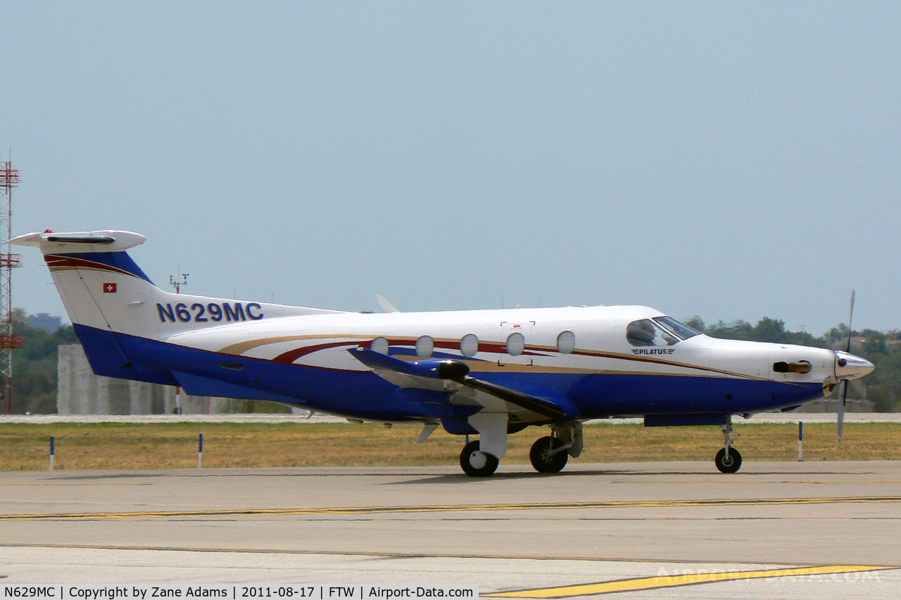 N629MC, 2007 Pilatus PC-12/47 C/N 806, At Meacham Field - Fort Worth, TX