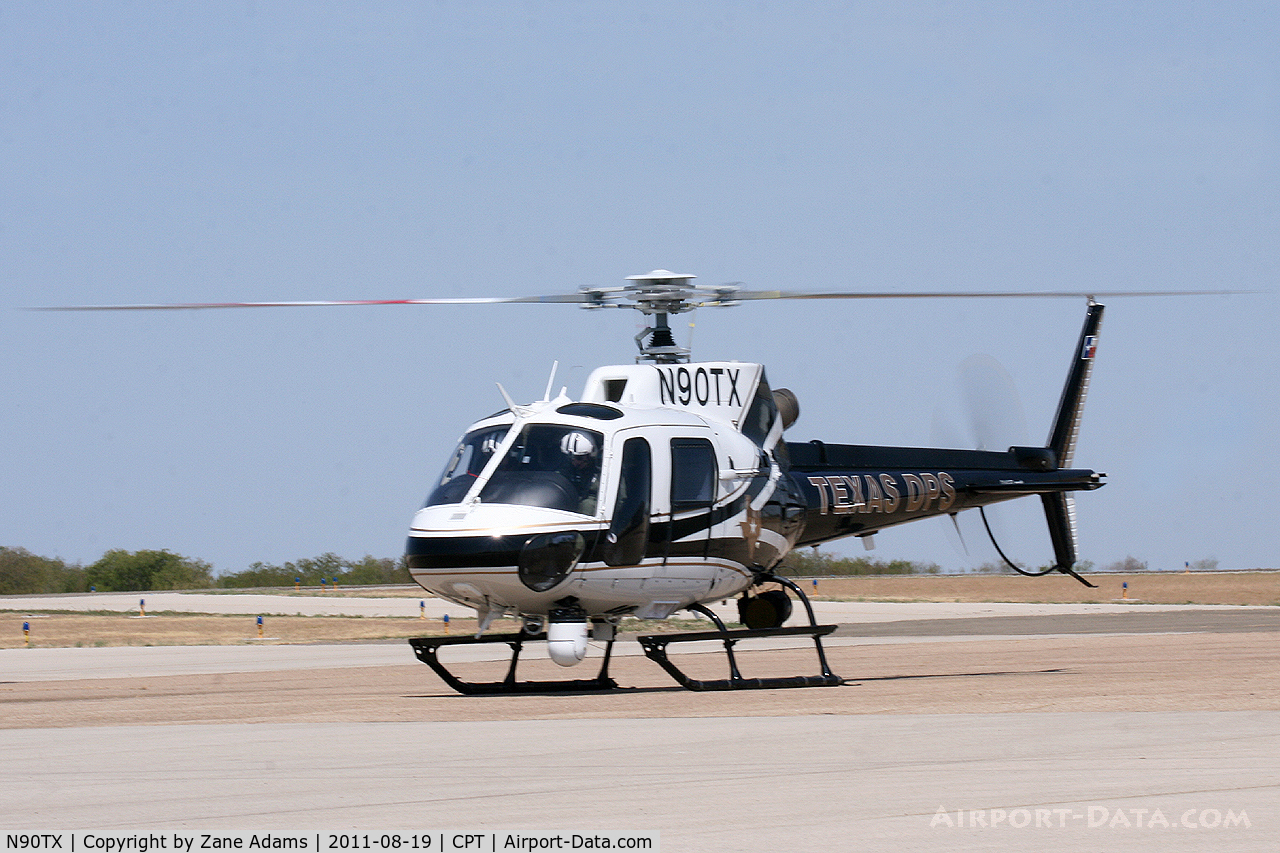 N90TX, 2008 Aerospatiale AS-350B-2 Ecureuil C/N 4401, Texas Department of Public Safety at Cleburne Municipal