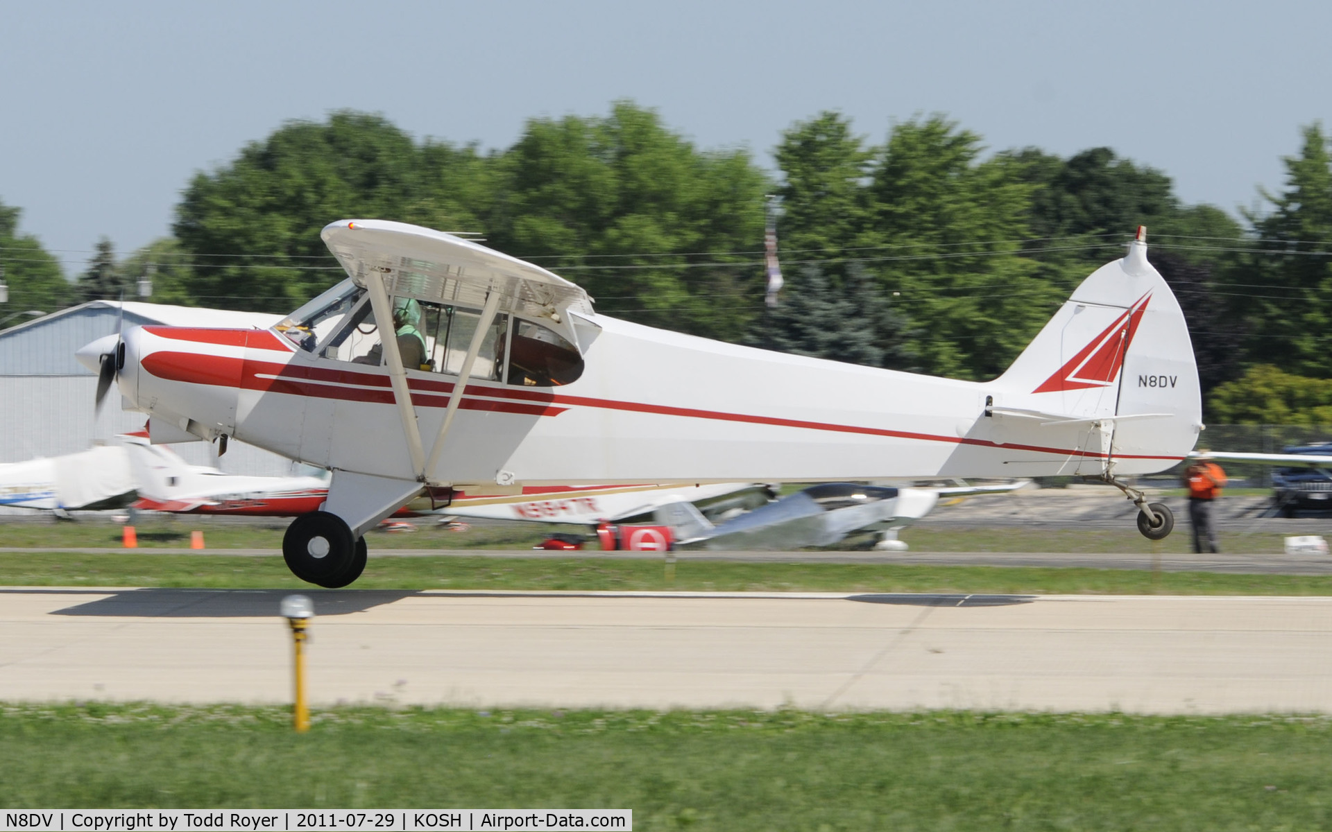 N8DV, 1975 Piper PA-18-150 Super Cub C/N 18-7609018, AIRVENTURE 2011
