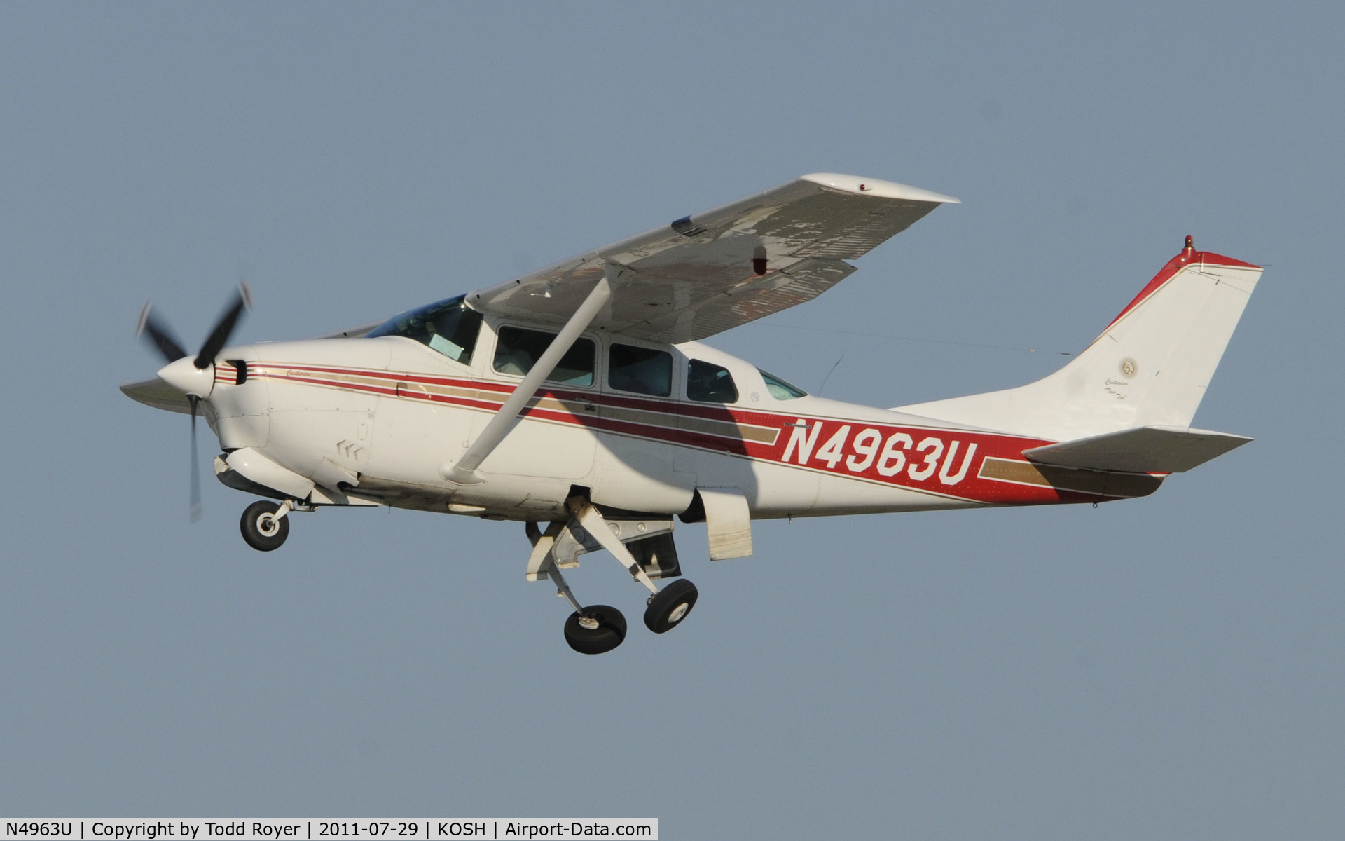 N4963U, 1965 Cessna 210E Centurion C/N 21058663, AIRVENTURE 2011