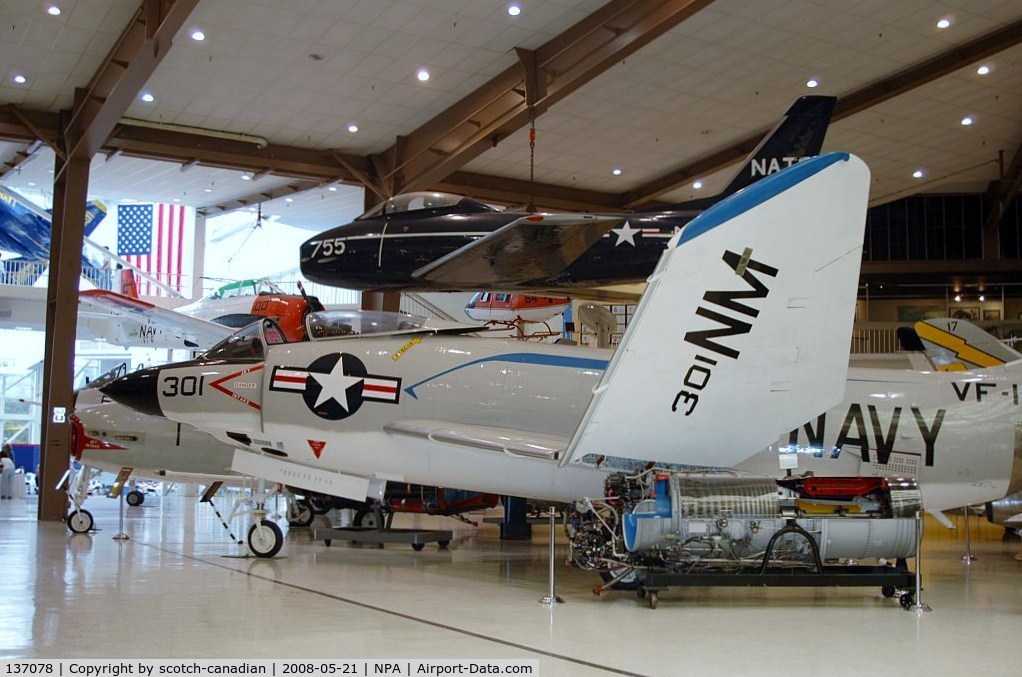 137078, McDonnell MF-3B Demon C/N 259, McDonnell MF-3B Demon at the National Naval Aviation Museum, Pansacola, FL