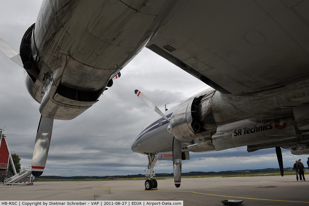 HB-RSC, 1955 Lockheed C-121C Super Constellation (L-1049F) C/N 1049F-4175, Breitling Constellation