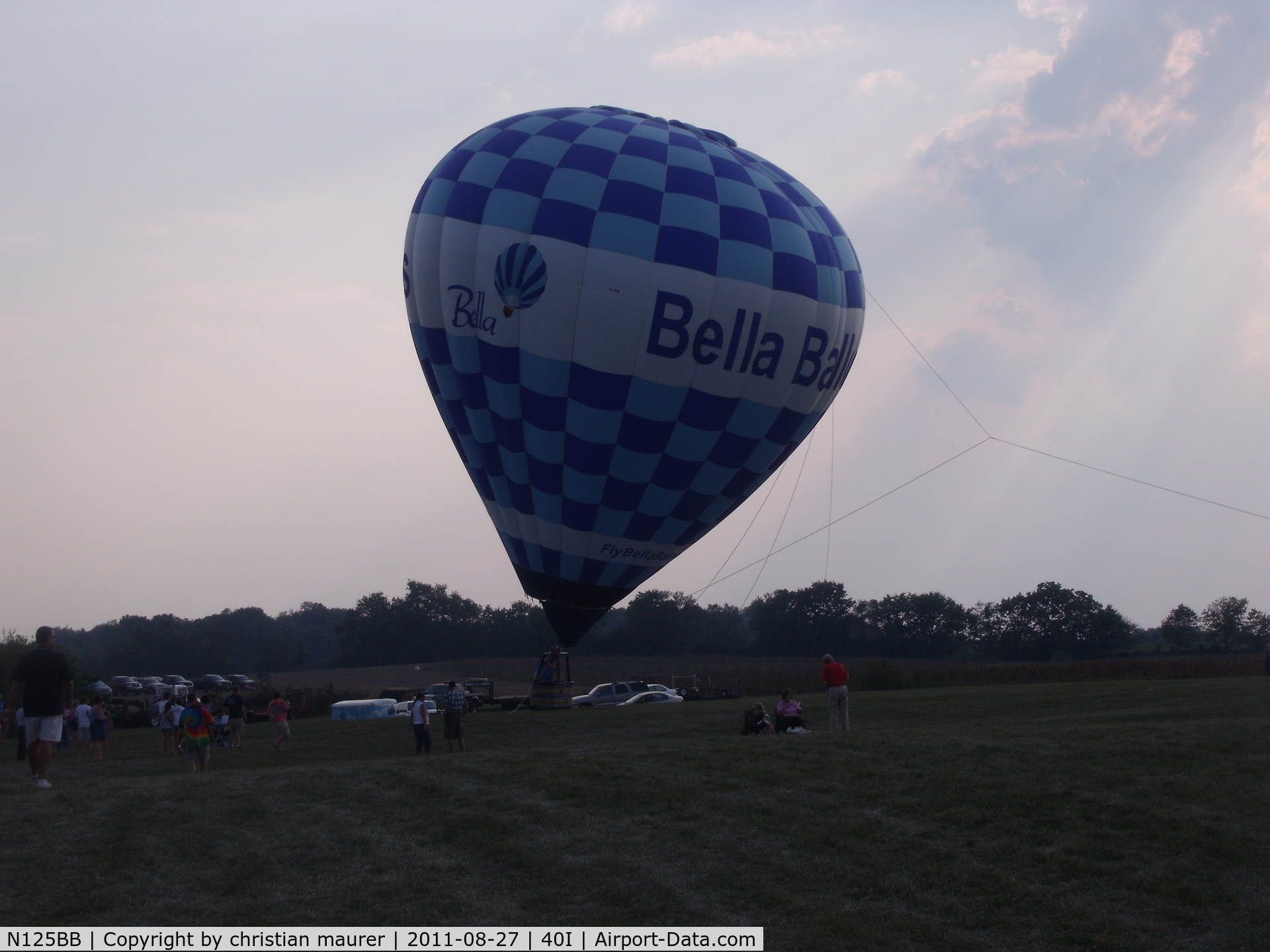 N125BB, Lindstrand Balloons 105A C/N 5454, -