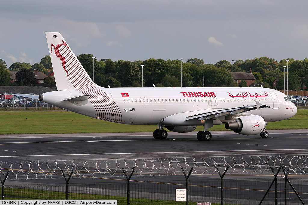 TS-IMR, 2010 Airbus A320-214 C/N 4344, Rolling 23R