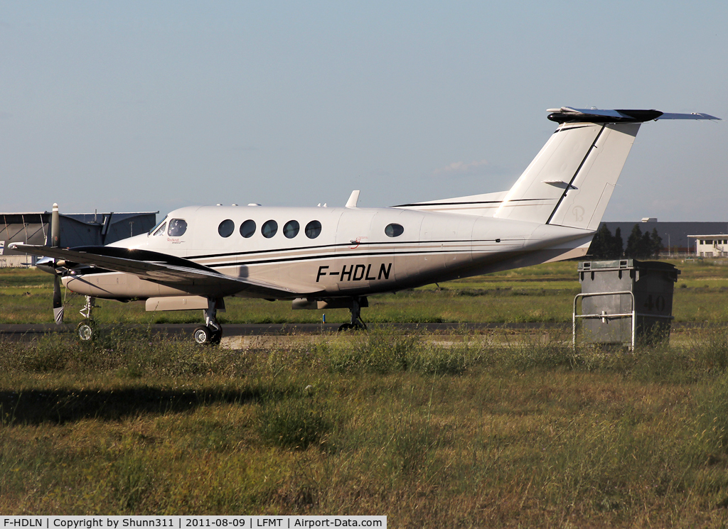 F-HDLN, 2010 Hawker Beechcraft B200GT King Air C/N BY-111, Parked at the General Aviation area...