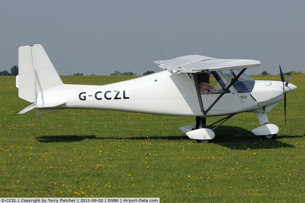 G-CCZL, 2004 Comco Ikarus C42 FB80 C/N 0410-6620, at 2011 LAA Rally