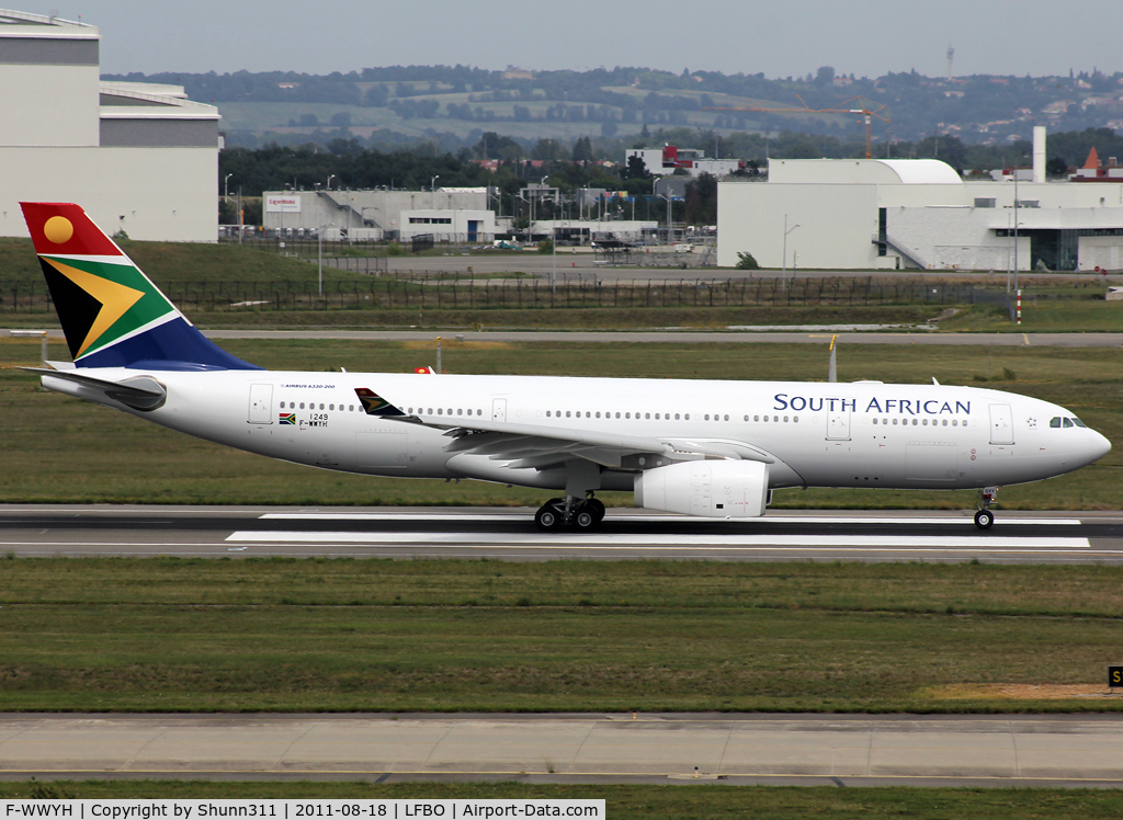 F-WWYH, 2011 Airbus A330-243 C/N 1249, C/n 1249 - To be ZS-SXV