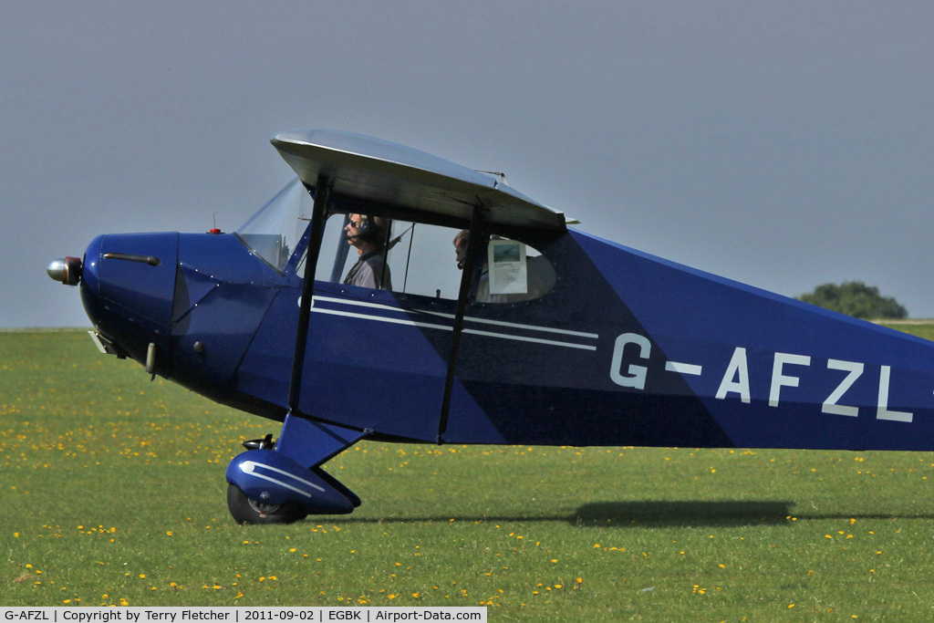 G-AFZL, 1939 Porterfield CP-50 Collegiate C/N 581, At 2011 LAA Rally