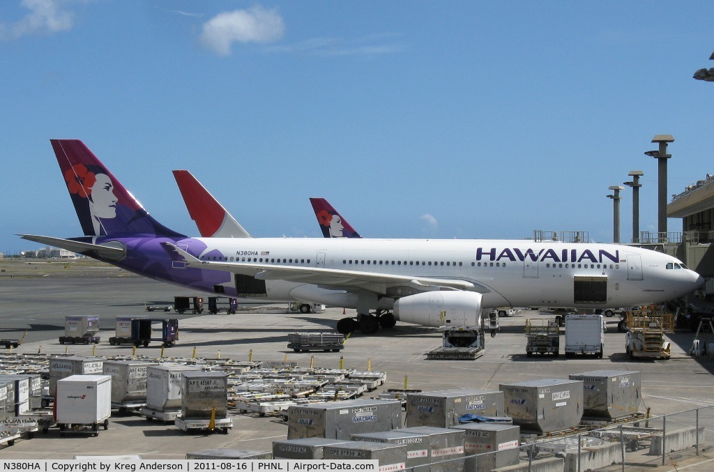 N380HA, 2010 Airbus A330-243 C/N 1104, Hawaiian Airlines Airbus A33-243.