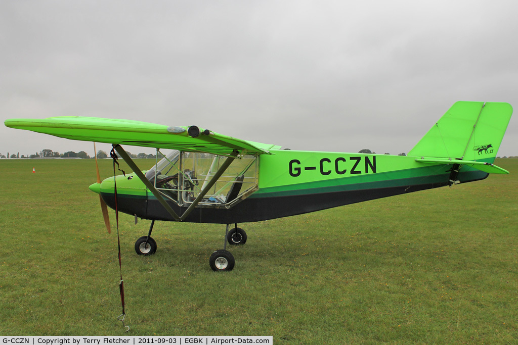 G-CCZN, 2005 Rans S-6ES Coyote II C/N PFA 204-14275, At 2011 LAA Rally