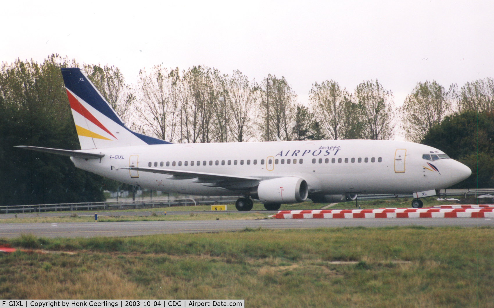 F-GIXL, 1987 Boeing 737-348QC C/N 23810, Europe Air Post