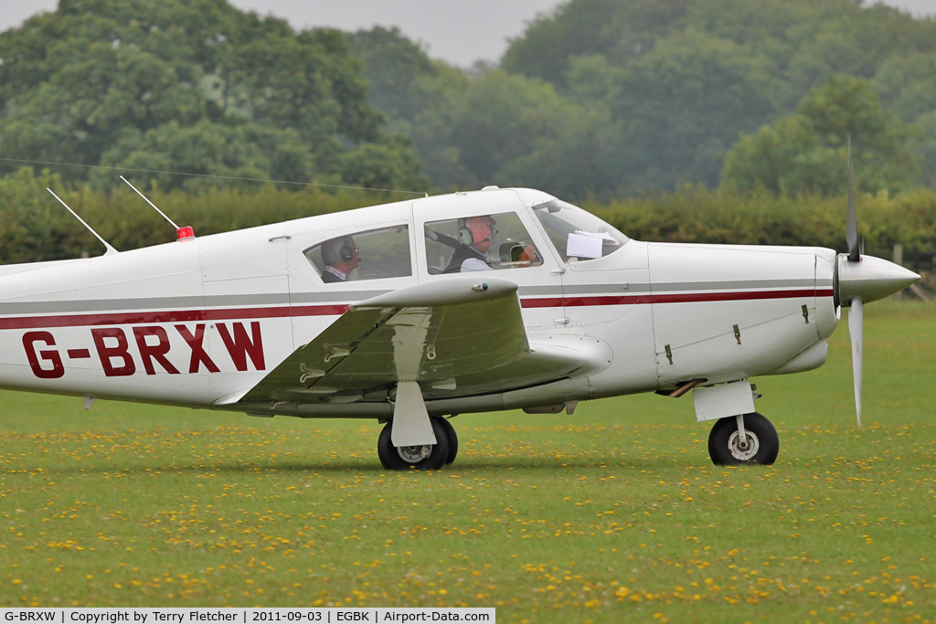 G-BRXW, 1964 Piper PA-24-260 Comanche C/N 24-4069, At 2011 LAA Rally