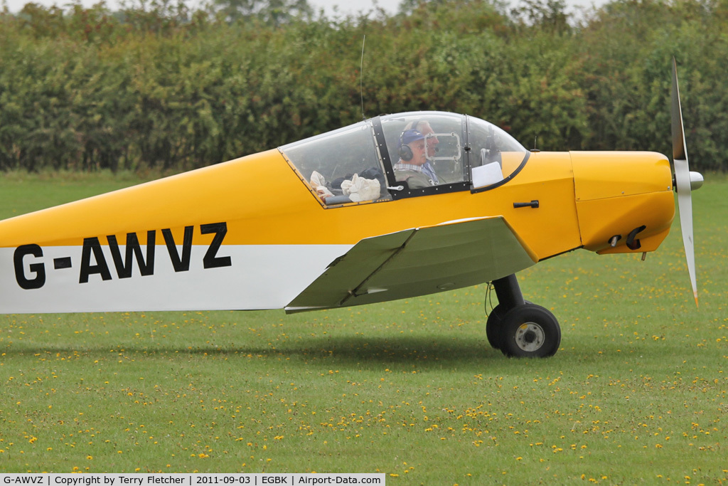 G-AWVZ, 1963 Jodel D-112 Club C/N 898, At 2011 LAA Rally at Sywell