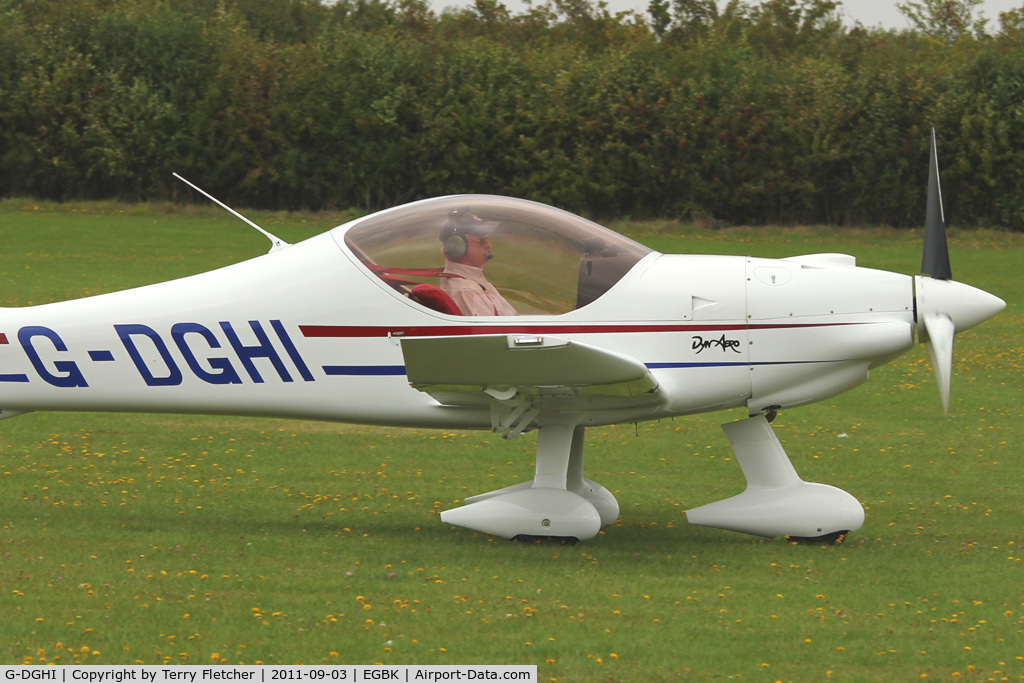 G-DGHI, 2004 Dyn'Aero MCR-01 Club C/N PFA 301A-14128, At 2011 LAA Rally at Sywell