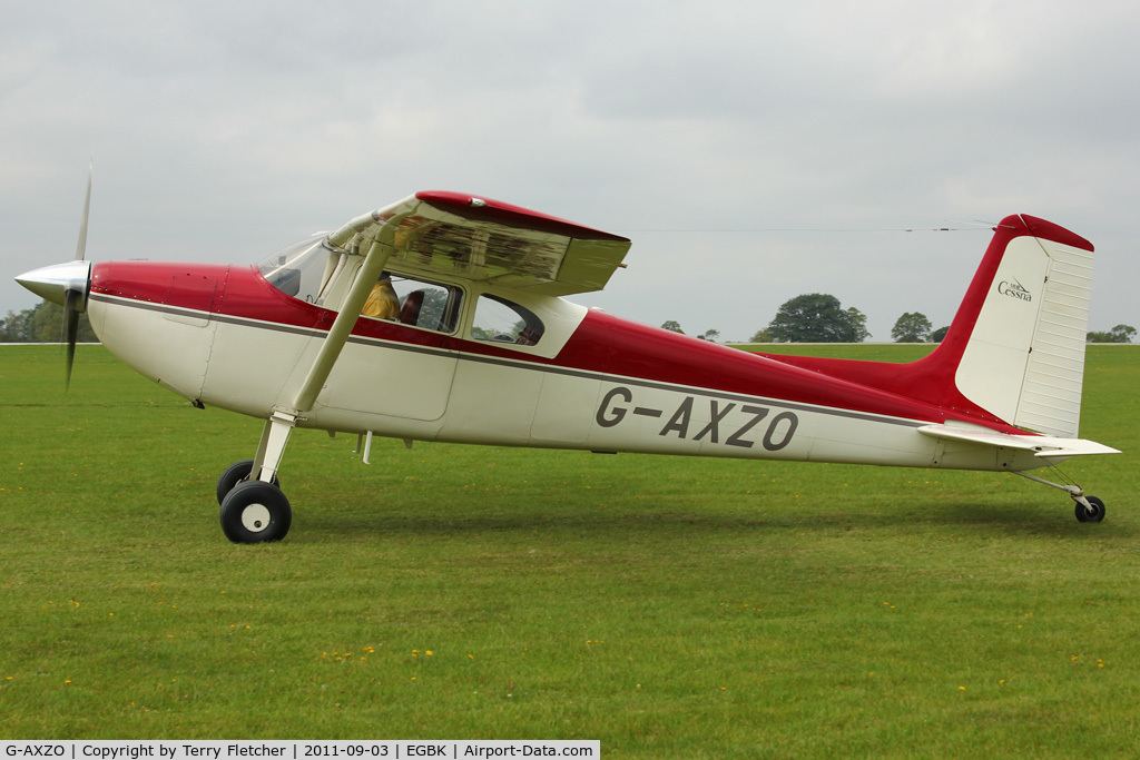 G-AXZO, 1954 Cessna 180 C/N 31137, At 2011 LAA Rally at Sywell