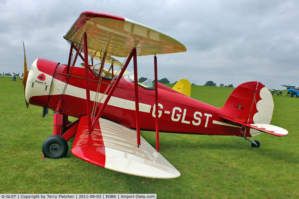 G-GLST, 2003 Great Lakes 2T-1A Sport Trainer C/N PFA 321-13646, At 2011 LAA Rally at Sywell