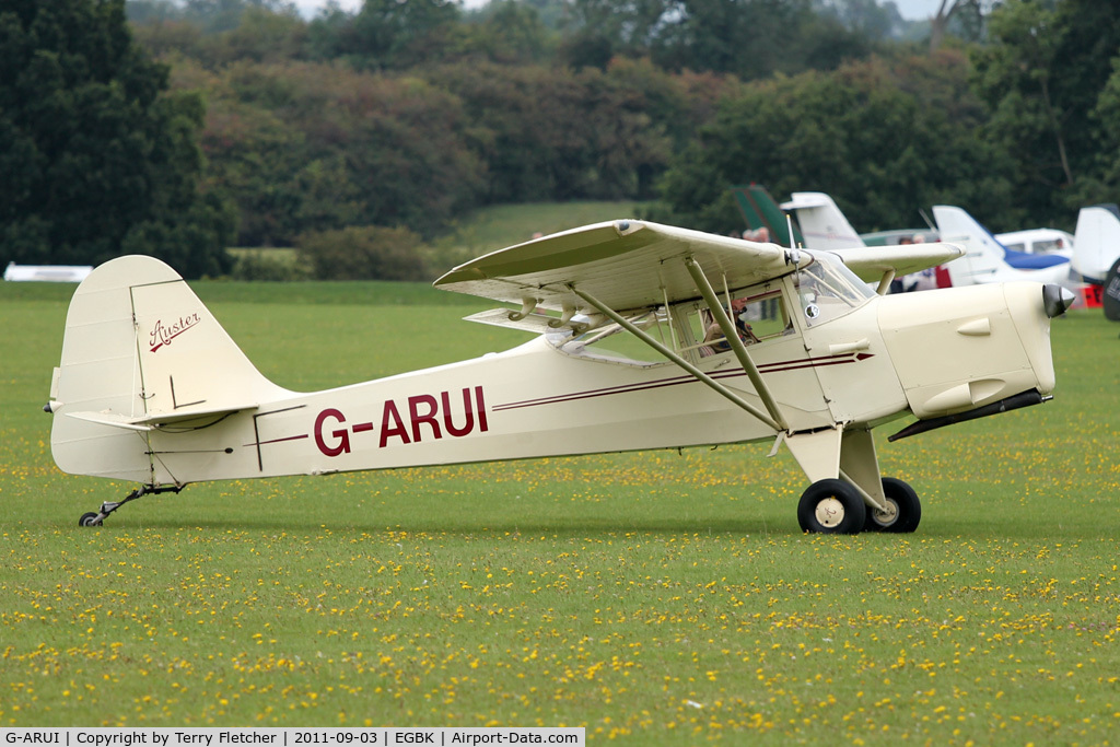 G-ARUI, 1962 Beagle A-61 Terrier 1 C/N 2529, At 2011 LAA Rally at Sywell