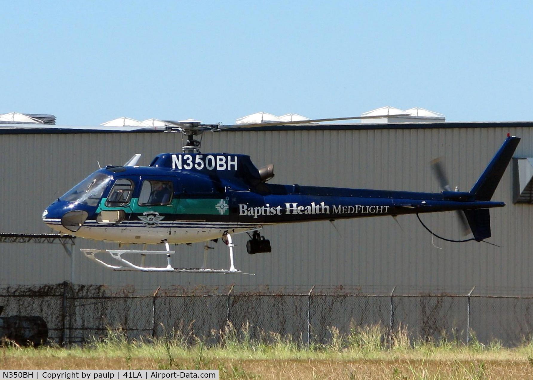 N350BH, Eurocopter AS-350B-2 Ecureuil Ecureuil C/N 2813, At Metro Aviation / Downtown Shreveport.