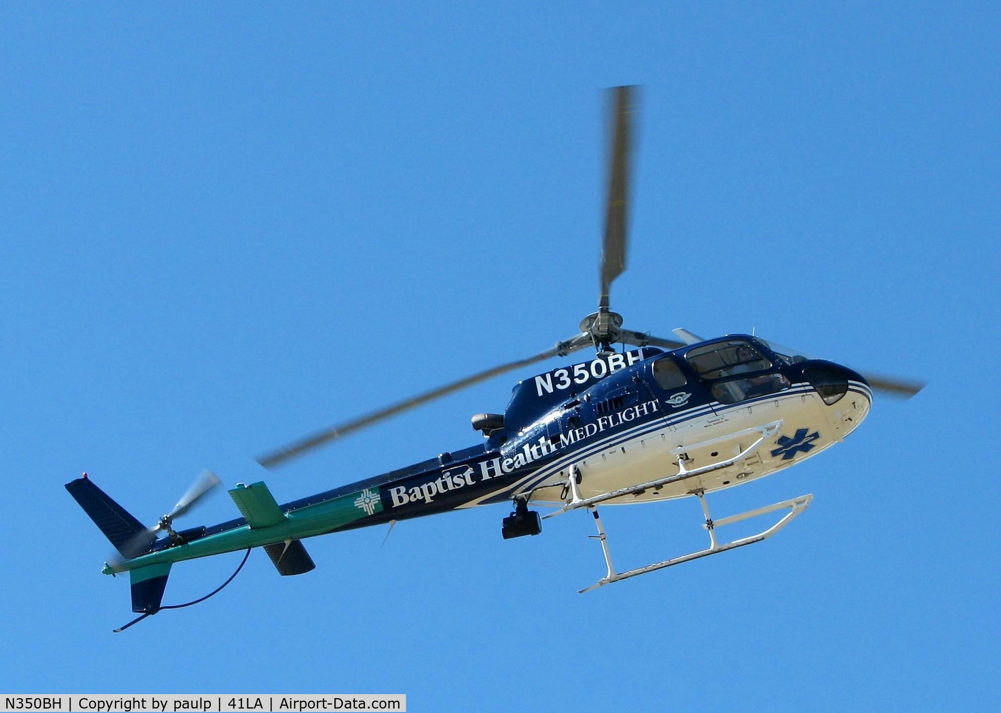 N350BH, Eurocopter AS-350B-2 Ecureuil Ecureuil C/N 2813, At Metro Aviation / Downtown Shreveport.